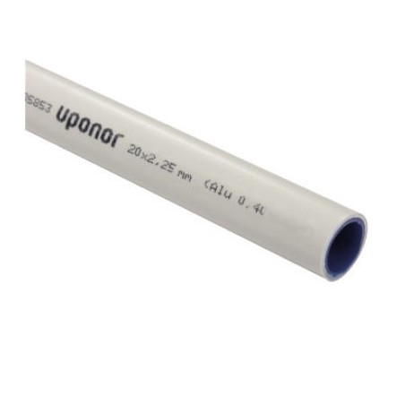 Tubo Unipipe Pert-Al-Pert en barra de 20x2,5mm 1059573 Uponor